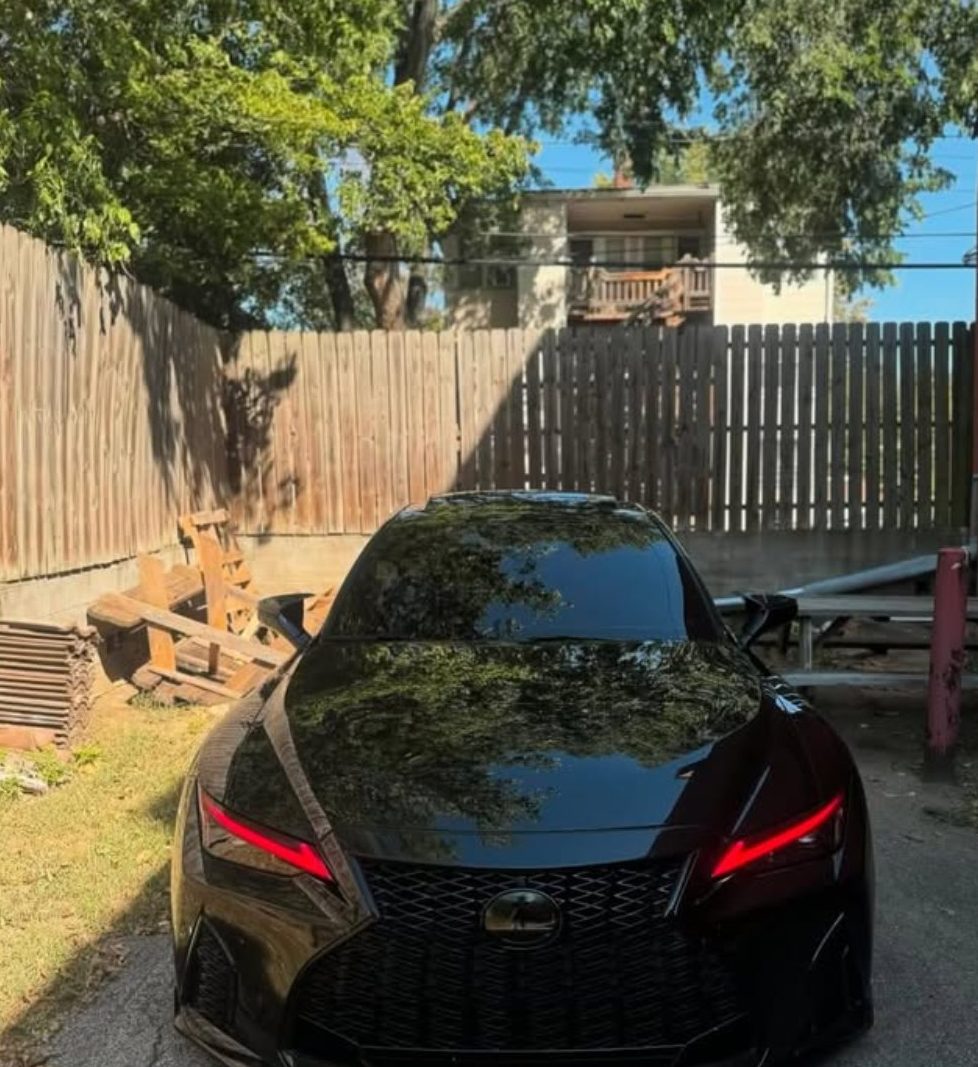 Gloss Black — Lexus IS (custom lighting)